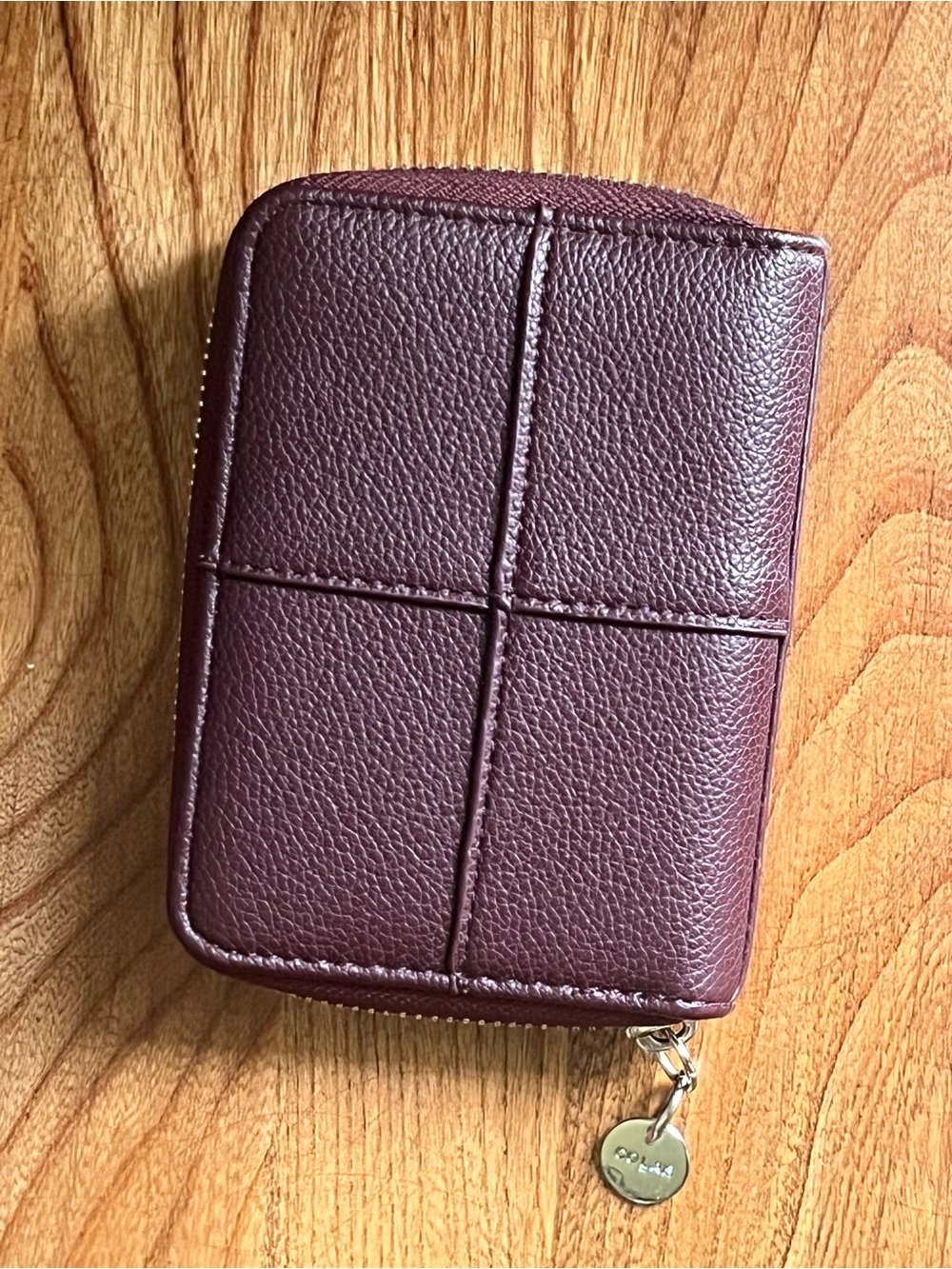 Co-Lab Dear Zip Wallet - Burgundy